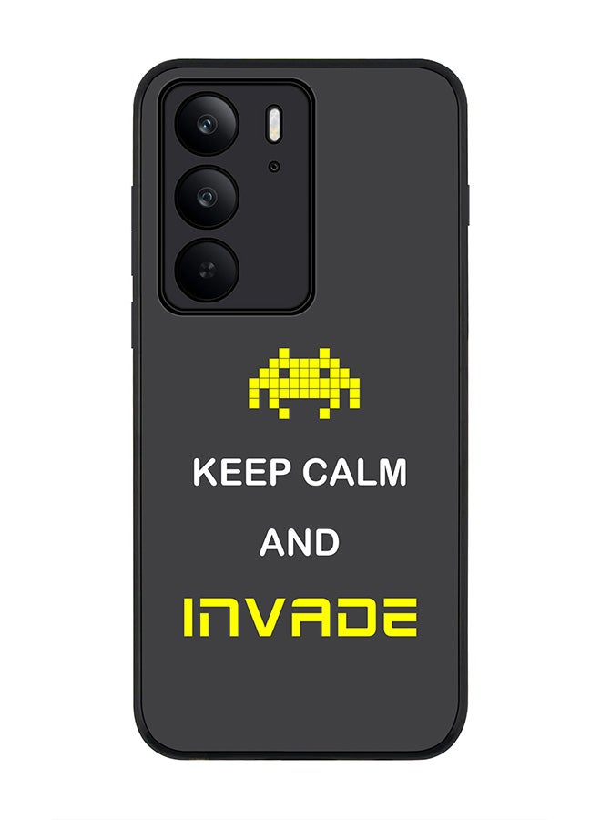 For Realme C75x / C75 4G Case,Slim fit Camera Protection, Shockproof Thin Phone cover  - Keep Calm And Invade